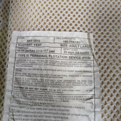 Large Sized Water Vest