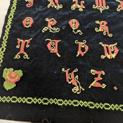 Vintage Embroidered Alphabet
