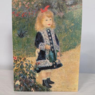 Renoir Print 'Girl with Watering Can'- 24