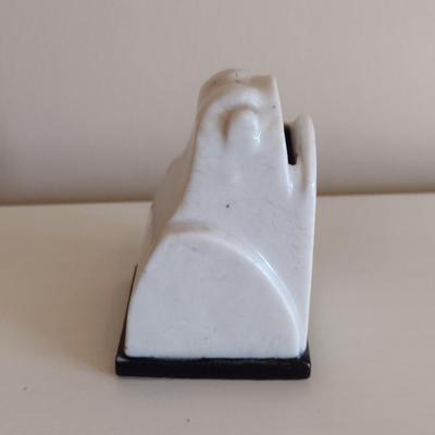 Vintage Ceramic Listerine Shave Cream Razor Disposal 'Frog' (B)
