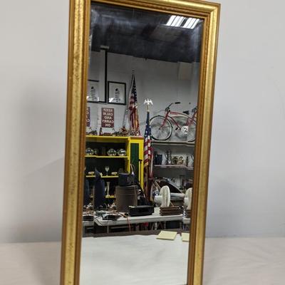 Framed Beveled Mirror 26 1/2" x 12 1/2"