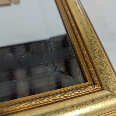 Framed Beveled Mirror 26 1/2