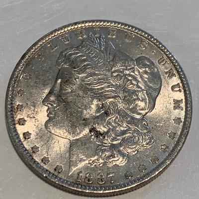 1887 Morgan Silver Dollar C023