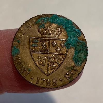 1788 King George III Good Old Days Token C030