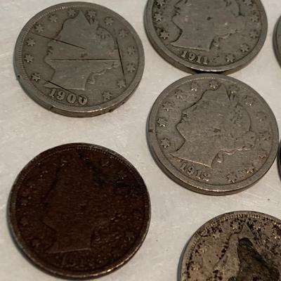 Liberty Head V Nickel Lot C031