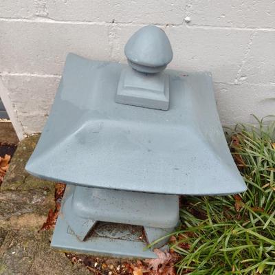 Concrete Pagoda Garden Statuette Choice C