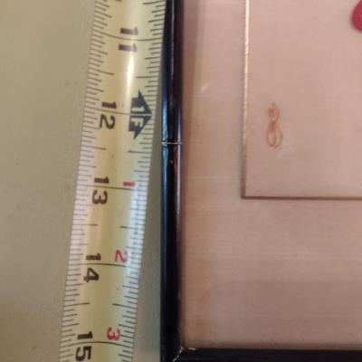 Vintage Framed Textile Art Choice B