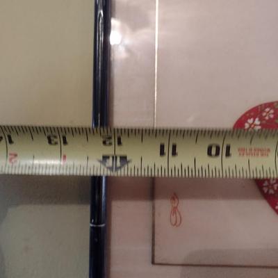 Vintage Framed Textile Art Choice B