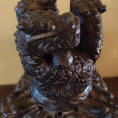 Metal Dragon Theme Incense Pot Choice A