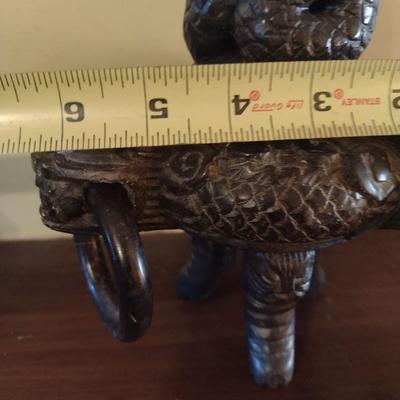 Metal Dragon Theme Incense Pot Choice A