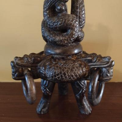 Metal Dragon Theme Incense Pot Choice B