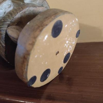 Chinese Elder Chalkware Statuette