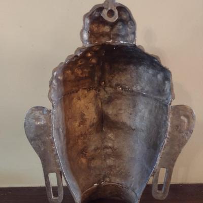 Vintage Large Brass Buddha Bust