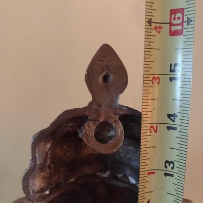 Vintage Large Brass Buddha Bust