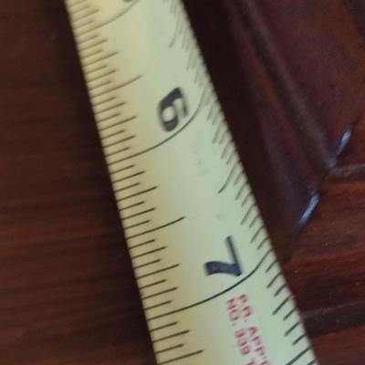 Vintage Burlwood Case West German Howard Miller 2 Jewel Mantel Clock