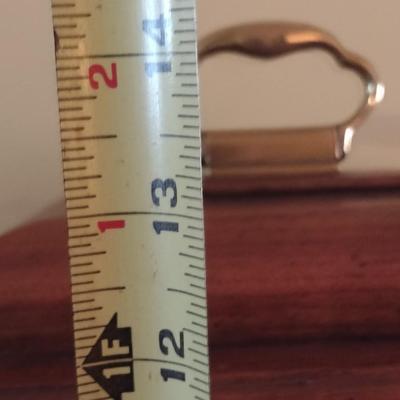 Vintage Burlwood Case West German Howard Miller 2 Jewel Mantel Clock