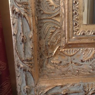 Ornate Framed Wall Mirror