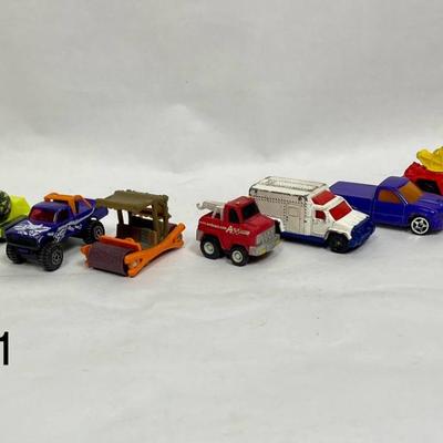 CAR LOT 1 - Diecast Toys 10 pieces - Hot wheels and other brands