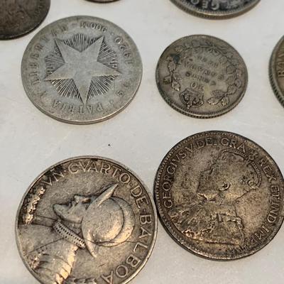 Misc Coin Lot - Many Silver C033
