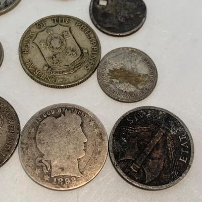 Misc Coin Lot - Many Silver C033