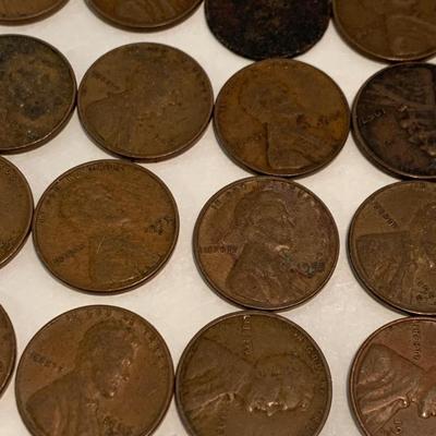 Wheat Penny Lot + 2 Steels C034