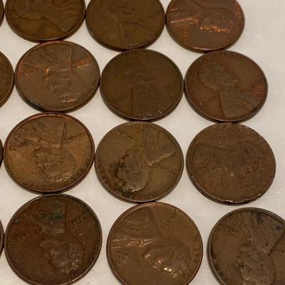Wheat Penny Lot + 2 Steels C034