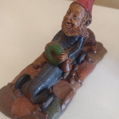 Pair of Tom Clark Gnome Statuettes 'Par' and 'Indy'