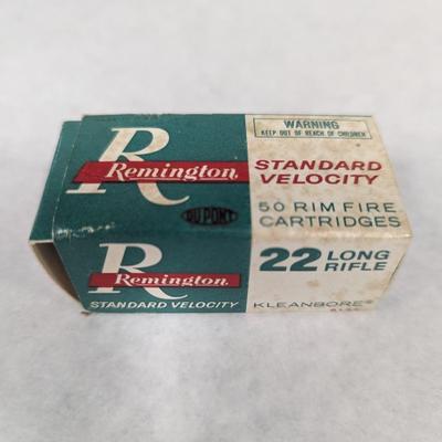 Remington 22 Long Rifle 50 Rim Cartridges