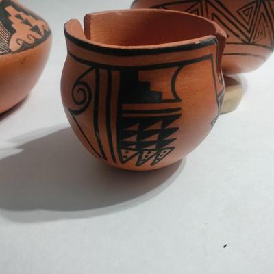 Bessie Monongye Hopi pottery