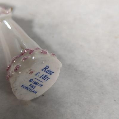 1983 Fine Porcelain Figurines with Dome and Base