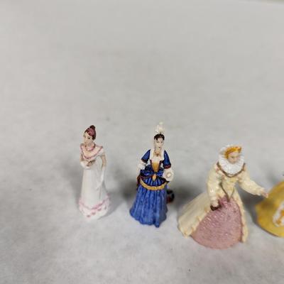1983 Fine Porcelain Figurines with Dome and Base