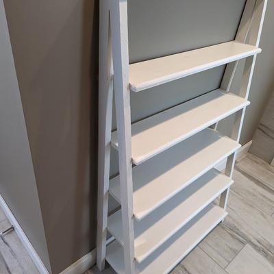 Multi-Tier Ladder Wood Display Shelf