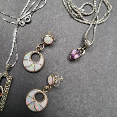 Sterling Silver Jewelry 17.8gr
