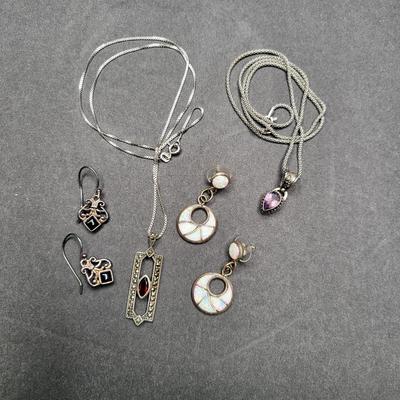 Sterling Silver Jewelry 17.8gr