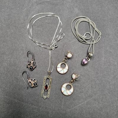 Sterling Silver Jewelry 17.8gr