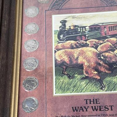 The Way West Commemorative Buffalo Native American Nickel Coin Collection
