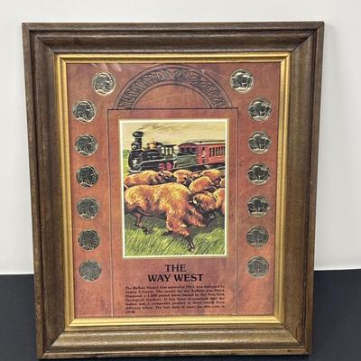 The Way West Commemorative Buffalo Native American Nickel Coin Collection