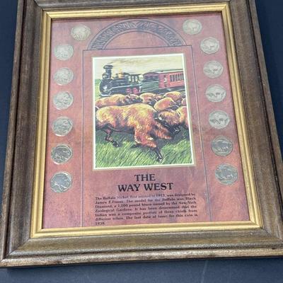 The Way West Commemorative Buffalo Native American Nickel Coin Collection