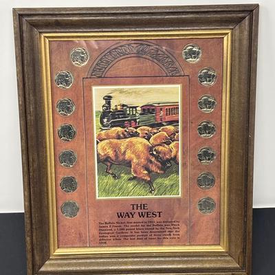 The Way West Commemorative Buffalo Native American Nickel Coin Collection