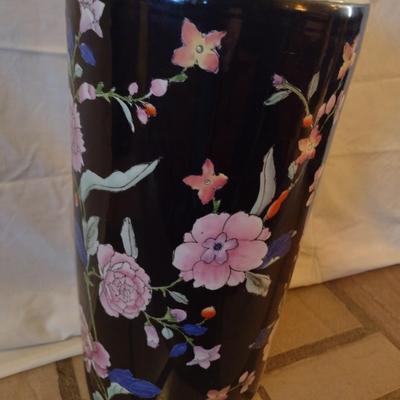 Chinese Porcelain Ceramic Tall Floor Vase Umbrella Stand