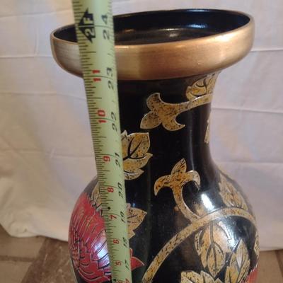 Ceramic Chinese Ornate Floor Vase Choice A