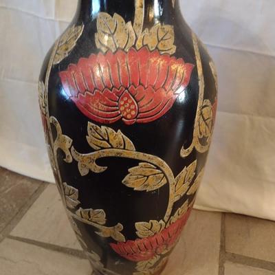 Ceramic Chinese Ornate Floor Vase Choice A