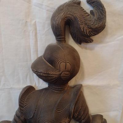 Vintage Burwood Products Medieval Knight Wall Decor