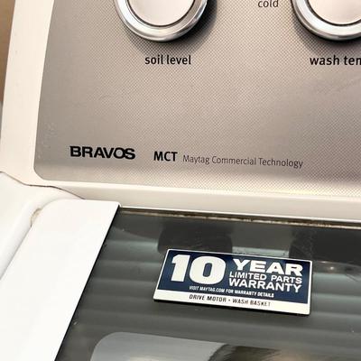 MAYTAG ~ Bravos ~ Commercial Technology ~ 2016 Low-Water Washing Machine