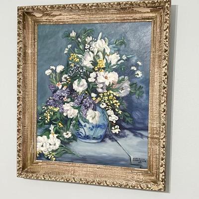 ALICE MILLER ~ Renoir ~ Original ~ 1961 Floral