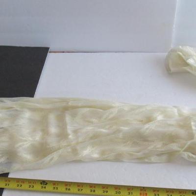 Pair of Older Sheer Curtain Panels