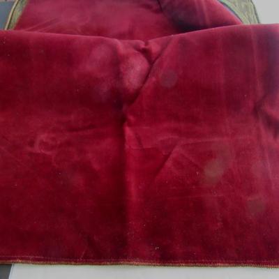 Long Tapestry Table Runner With Velvet Backing