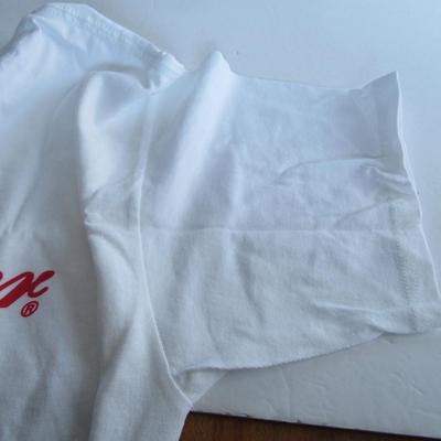 Budweiser Lot: Never Used T Shirt, Baseball Cap, and Older Decals