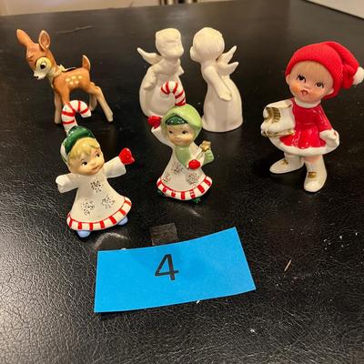 Vintage Christmas figures