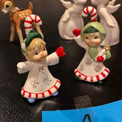 Vintage Christmas figures